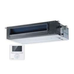 Climatiseur gainable moyenne pression réversible DDMX 3,5 kW Monophasé - Airwell - 7SP033070