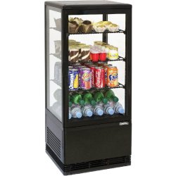 Mini vitrine réfrigérée positif 78 litres  CASSELIN CVR78LN