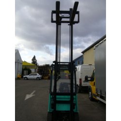 Chariot élévateur frontal - Mitsubishi FB15KRT 126 - électrique - capacité 1450 kg - hauteur 3300 mm