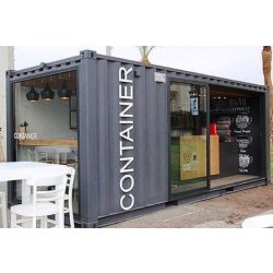 Container maritime aménagé et transformé