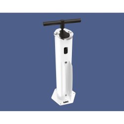 Borne de gonflage vélo Amsterdam PROCITY - 3 embouts pratiques et manomètre intégré
