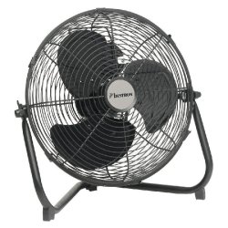 Brasseur d'air chromé Ø30cm - 55 Watts - 3 niveaux de puissance - Protection thermique