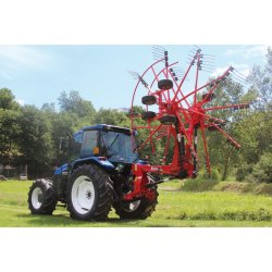 Enoduo 610 - râteaux andaineurs à deux rotors - enorossi - 6,1 m