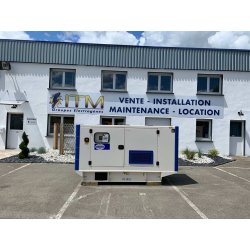 Groupe électrogène d'occasion FG WILSON avec capote neuf déstockage - 1 GE Perkins Marelli et 2 GE Perkins Marelli - 110 KVA