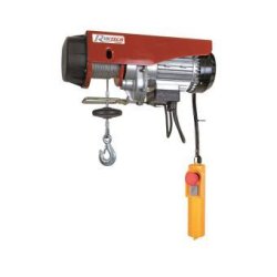 Palan électrique 990 - Treuil puissant 500 kg - Levée jusqu'à 12 m - 1800W