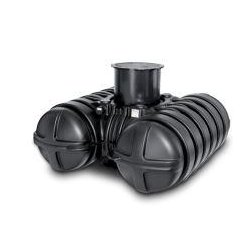 Réservoir Twinbloc 3500 litres de base - récupération d'eau de pluie - dimensions 2350x2300x975 mm