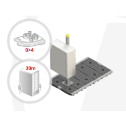 Support Maxi TD autostable - 1 unité (30m) - Kit à monter sur place