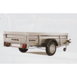 Remorque bagagère Brenderup 2000 - dimensions 258x128 et 302x153 cm - PTAC 750 à 2000 kg - charge utile jusqu'à 1620 kg