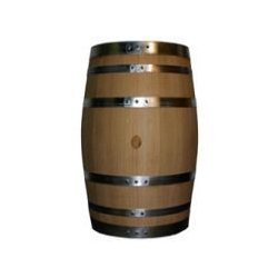 Le huitième - tonneaux en bois - Gillet - 28 litres - chêne français - cerclage galvanisé