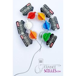 Scellé Twiste réglable - clé auto-cassante, personnalisable, en polycarbonate - sécurité accrue