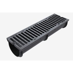 Caniveau canal RC20 - Mecalinea D4 - Pour trafic moyen - TMJ 1.000 à 20.000 - Norme EN-1433