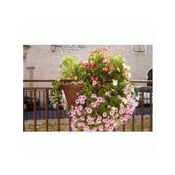 Jardinière de mobilier urbain Balco - Polyéthylène rotomoulé - 30L substrat - 10L réserve d'eau