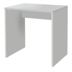 Extension PMR de comptoir d'accueil - L73xP50xH72cm - Ep. 19mm - Réceptio - Gris