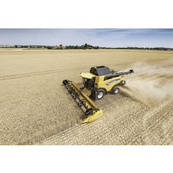 CX8.70 moissonneuse batteuse - New Holland - trémie 9 500/11 500 L - largeur de coupe 5,18 à 10,67 m - puissance 374 ch
