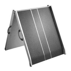 Rampe d'accès pliable et portable STEPLESS - 200 cm de longueur - Largeur 77 cm - Charge 300 kg