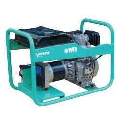 Groupe électrogène diesel monophasé - démarrage électrique - puissance max 5.2 kW - MASTER 6010 DXL15 YN DE