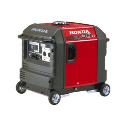 Groupe électrogène inverter EU 30iS - Honda GX200 - 3000W - Insonorisé avec démarreur électrique et roues de transport
