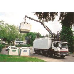Vehicule de collecte point d'apport volontaire famac