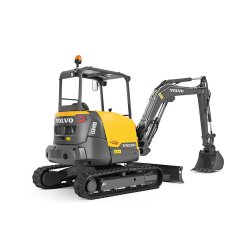Ecr40d pelles compactes volvo  3 880 - 4 460 kg / 18,5 kw