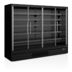 Vitrine réfrigérée Galaxy+ GP26FGD Black - design somptueux et froid basse consommation