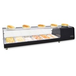Vitrine réfrigérée pour couvercles ARILEX vision smooth panel capacité 4-gn1/3 4vtl vision - 4vtl vision ost