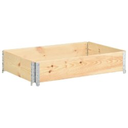 Helloshop26 - Jardinière surélevée 50 x 100 cm bois de pin solide 02_0000847 02_0000847 - métal 3000071801534