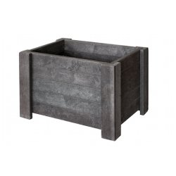 Jardinière de ville extérieure Niza - 100% plastique recyclé - Lames 100x30 / 70x30 / 40x40 / 50x50