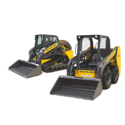 Mini-chargeuse et chargeuse compacte sur chenille - New Holland - 11 modèles polyvalents avec levage jusqu'à 3,3 m