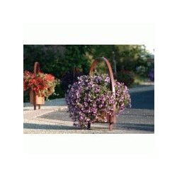 Panier de ville à fleurir arcade - Jardinière avec contenance de 30L substrat et 10L d'eau - Nuancier RAL au choix