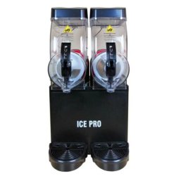 Machine à granita professionnelle - 2 bacs 12 L - Compresseur EMBRACO - 900 Watts - Qualité européenne