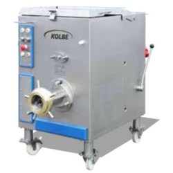Hachoir à viande professionnel automatique MW114-120 - Kolbe - 1700 kg/h - trémie 120L - Unger D114