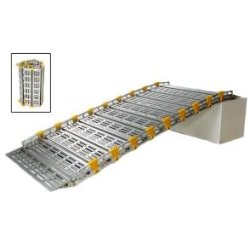 Rampe d'accès enroulable ROLL a RAMP 153x76cm - capacité 450kg - pente max 20%