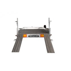 Remorque porte-engins BORO 3,5 T - modèle K-3527 - 5,25m - 2 essieux freinés