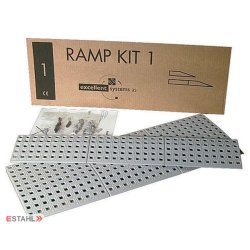 Rampes de seuil - Kit-1 Excellent - Référence 11-12201F - Hauteur ajustable de 1 à 4 cm