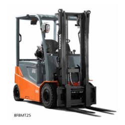 Chariots frontaux électriques Toyota Traigo 8FBMT25 - 2,0 à 3,5 tonnes - Système SAS et moteurs asynchrones