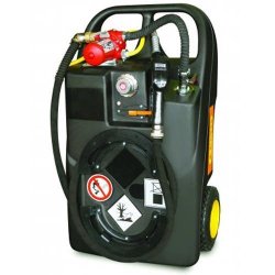 Caddy ravitailleur essence 60 litres ADR - Pompe électrique 12 V - CEMO - 10508