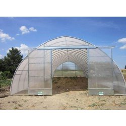 Serre à travée unique  idéale pour les agriculteurs et les amateurs - Tunnelart