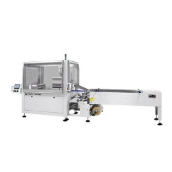 FW750LR – Conditionneuse flow pack avec soudure rotative et bobine film basse, pour produits irréguliers et unidoses