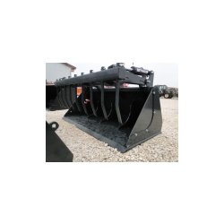 Godet multiservices Thaler - Godet grappin joues démontables 1,6m (réf : JDGG1,6Thaler) - Accroche Euro