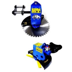 Disque d'élagage interchangeable pour pelle 1,5 à 11tonnes