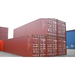 Container maritime premier voyage - 40' pieds - 12 mètres - Neuf et révisé