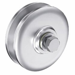 Galet acier diamètre 82mm gorge carrée - MANTION - 1002fa - 864464