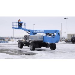Nacelle élévatrice ZX 135/70 - flèche articulée - Genie - quatre roues motrices et directrices