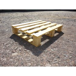 Demi palette en bois - toutes dimensions - 2 ou 4 entrées - fabrication sur mesure