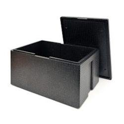 Polibox conteneur isotherme Maxi 270 - noir EPP (Polypropylène expansé) P64270NE