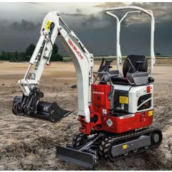 Mini-pelle hybride, compacte et polyvalente  - Takeuchi TB210RH (Hybrid)