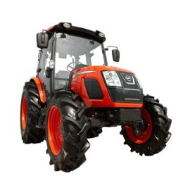 Tracteur agricole Rx7320PC Creeper - Kioti - Moteur diesel CRDI 73 HP, transmission hydraulique et cabine de luxe