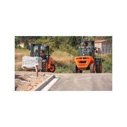 Chariot électrique tout-terrain - C351H - AUSA - 3500 kg - Transmission hydrostatique - Moteur Kubota