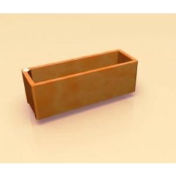 Jardinières polyéthylène rectangle - grand volume, réserve d'eau et inserts inarrachables