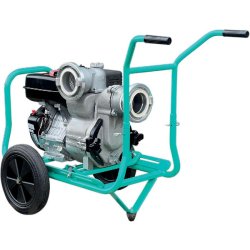 Groupe motopompe SWT 120 EX à essence avec brouette pour eaux très chargées - IMER - 2V0104057